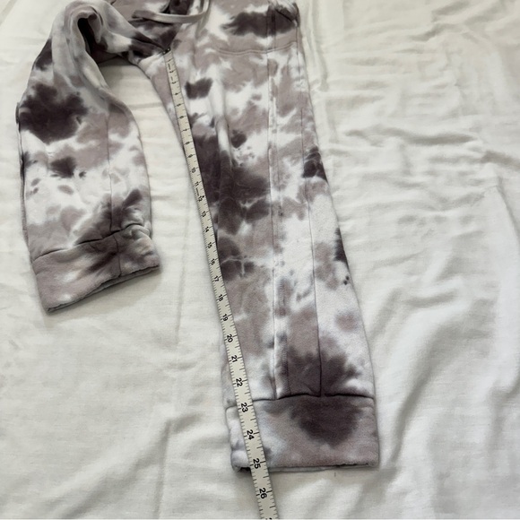 Free People FP Movement XS Work It Out Joggers Sweat Pants Gray Tie Dye Lounge - Picture 7 of 9